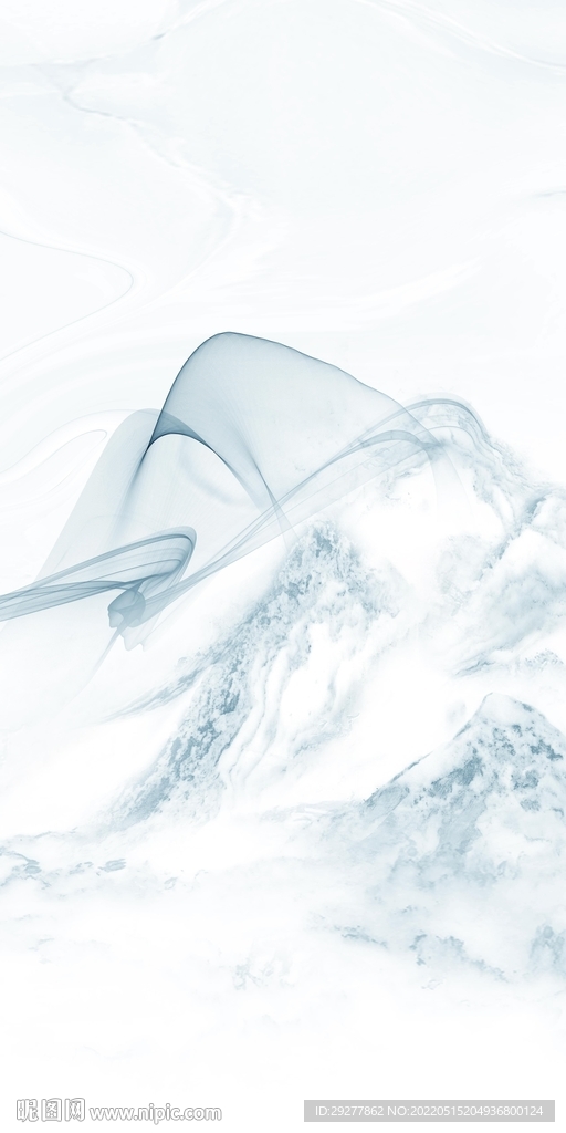 人气山水新款玄关 TIF分层