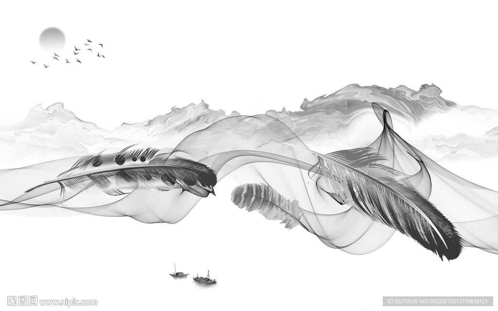 大气最新爆款山水 TiF分层