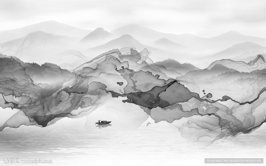 大气最新山水大图 tif分层