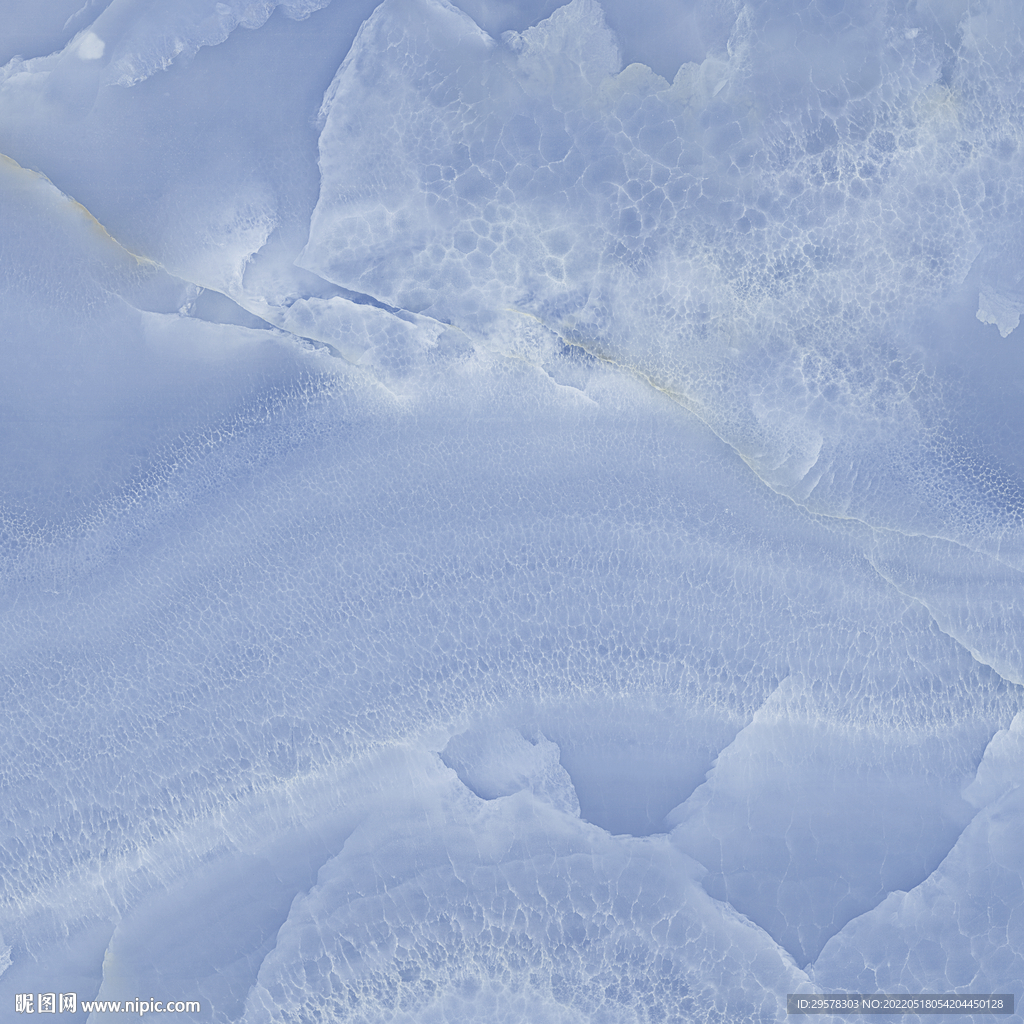 蓝色 天然质感石材 TIF合层