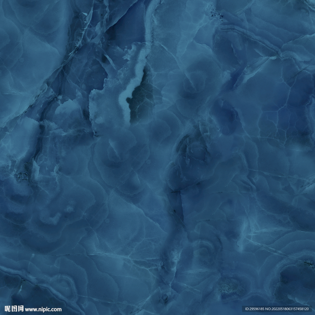 蓝色 天然奢华石材 TIF合层