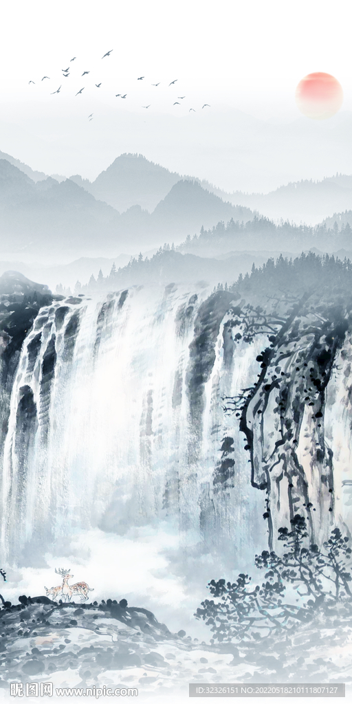 背景墙新装饰画玄关 TiF分层