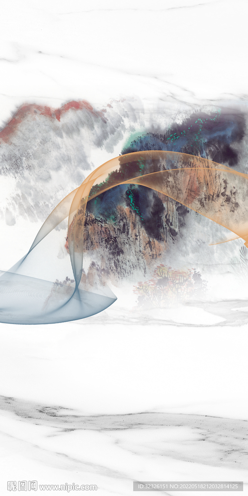 简约新装饰画玄关 TiF分层