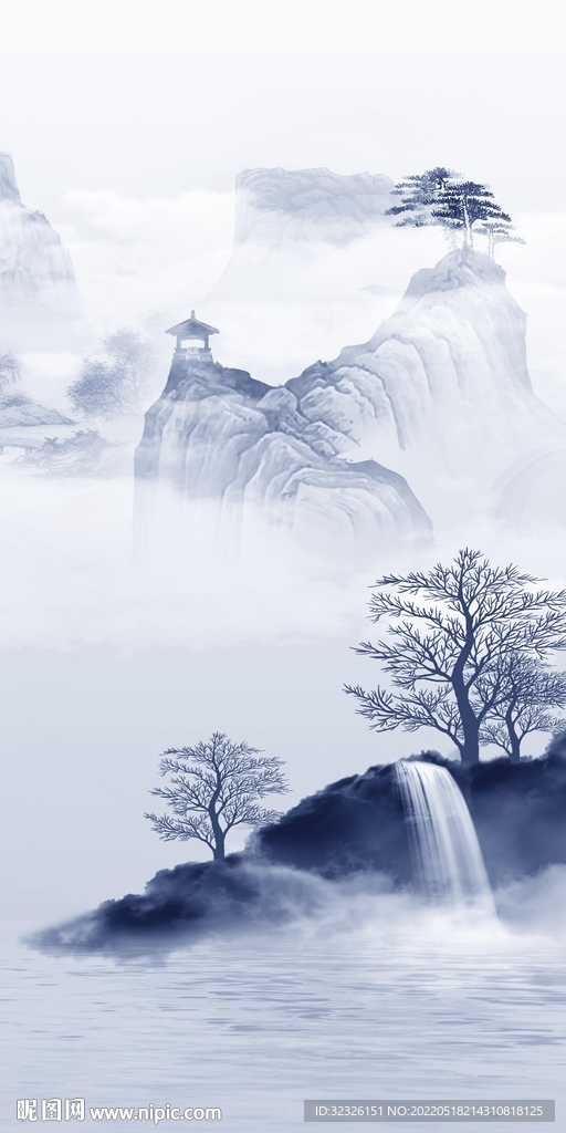 高清 新装饰画玄关 TiF分层