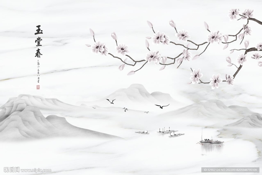 新玉堂春背景墙