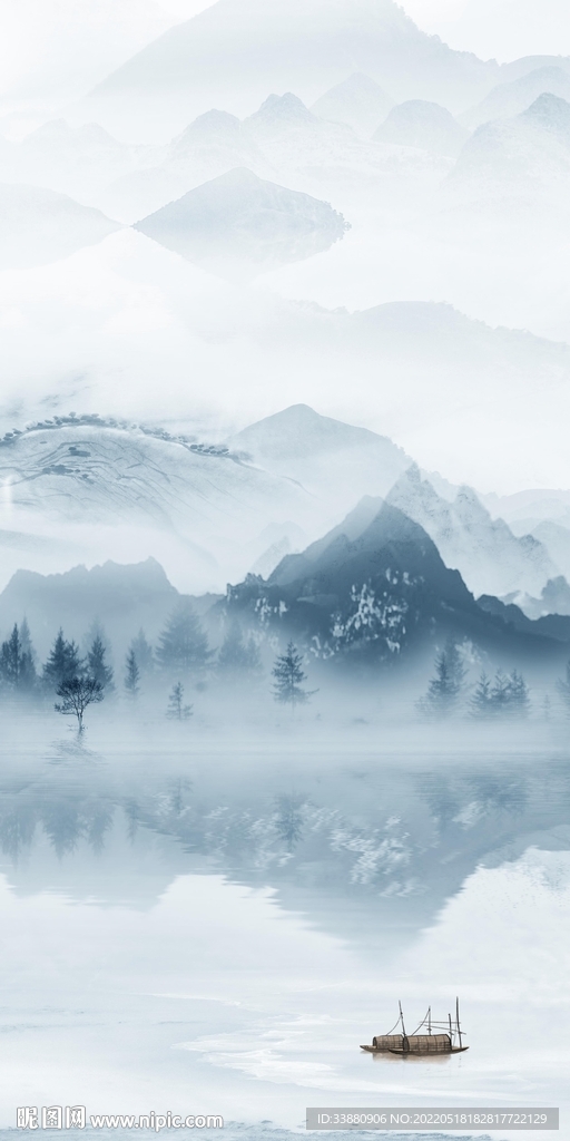 高端 无框新玄关画 TIf分层