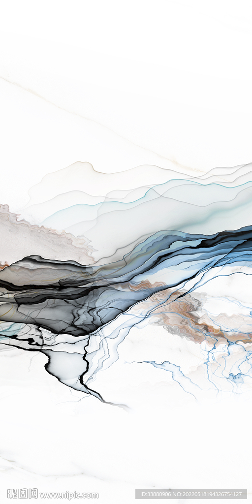 现代无框新玄关画 TIf分层