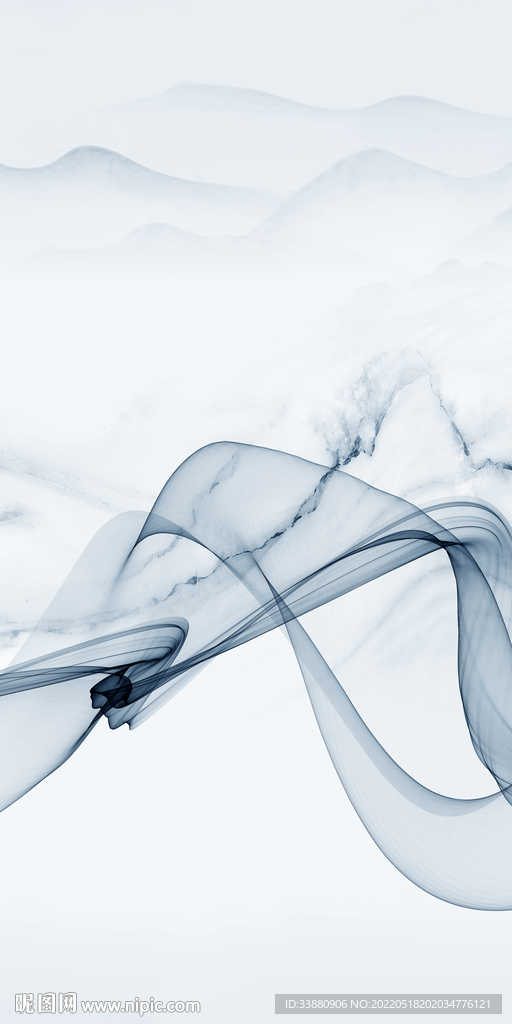 线条无框新玄关画 TIf分层