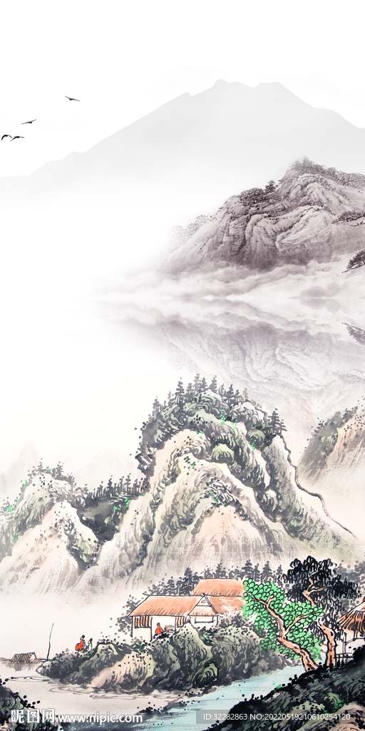 大气最新画玄关图 tif分层