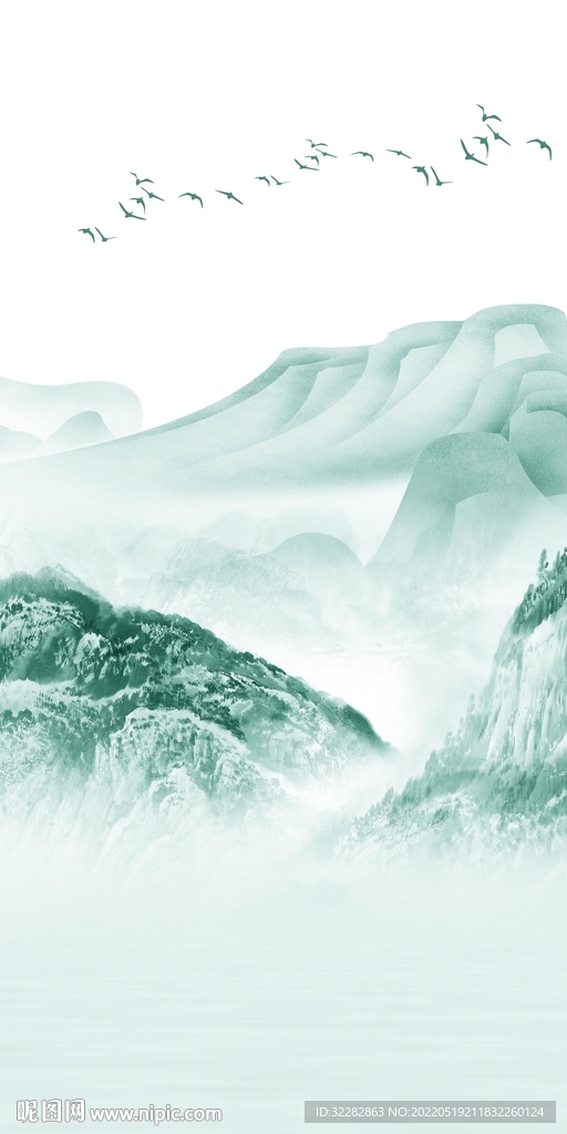 中式 高档新款玄关 tif分层