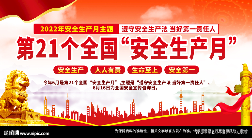 安全生产月展板