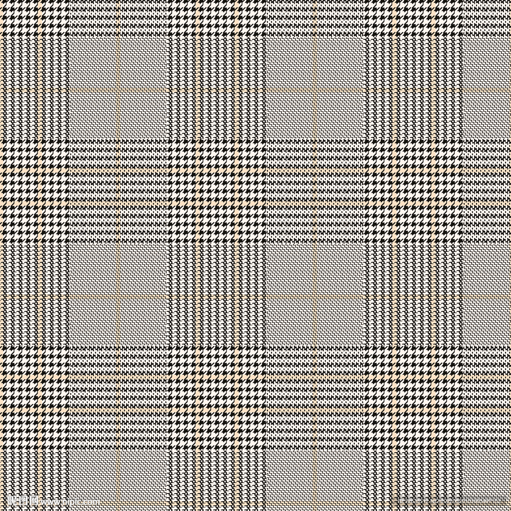千鸟格 格子
