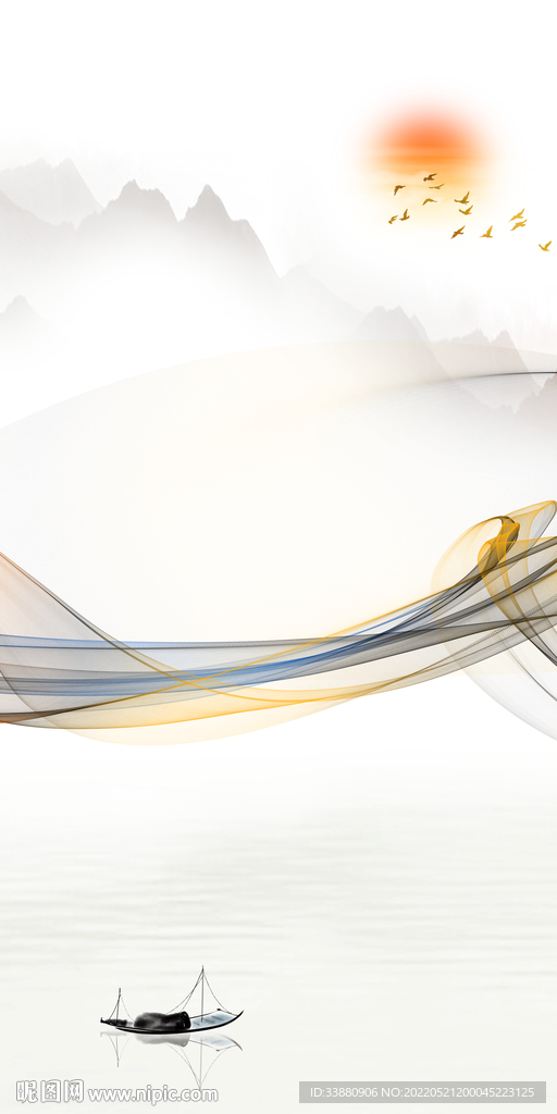 最新中式玄关新画 TIF分层