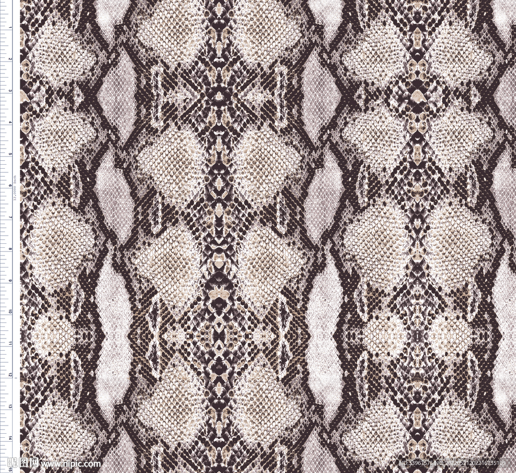 数码 印花 循环 效果 蛇皮
