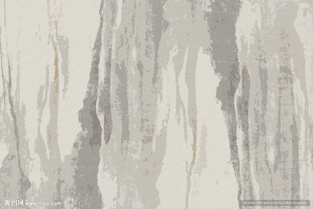 侘寂ins风地毯 北欧抽象地毯