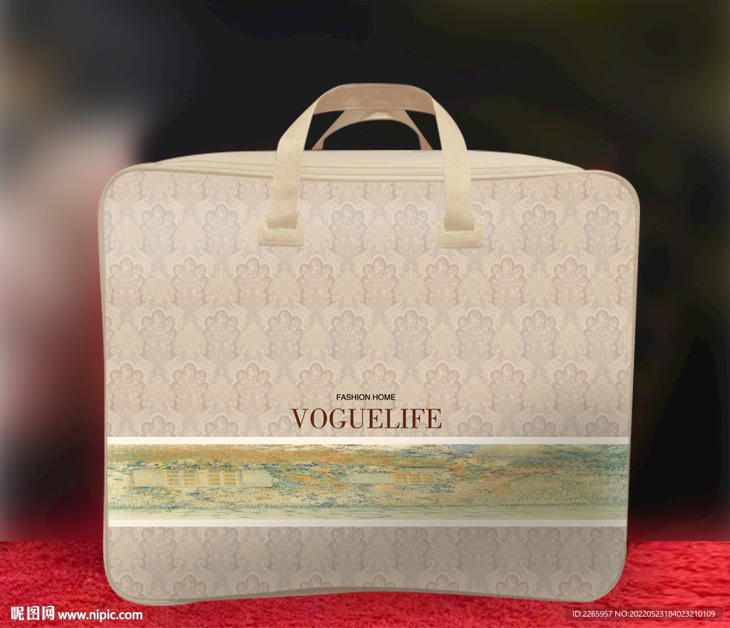 家纺被子包装（展开平面图）