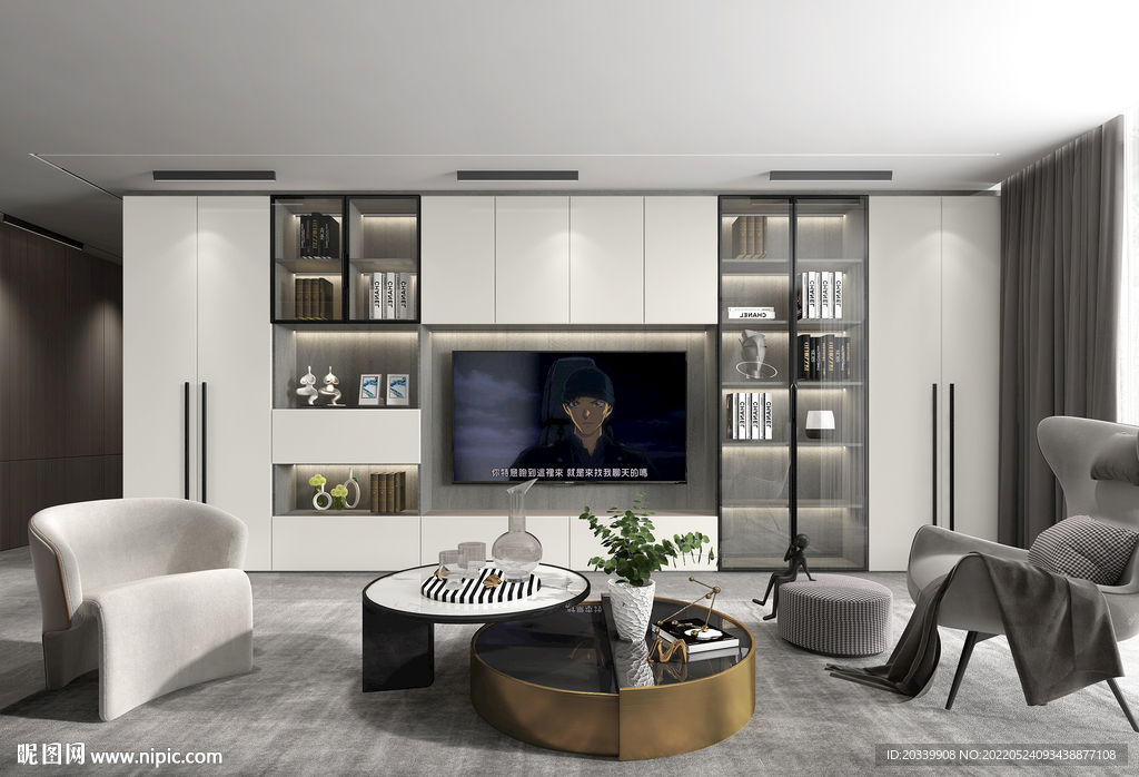 电视柜  全屋定制