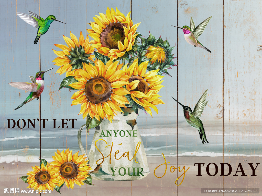 复古木板装饰画