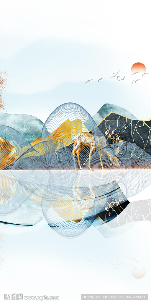 极简新品大气玄关 Tif分层