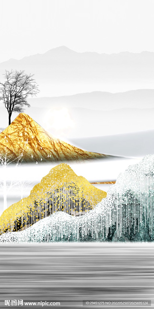 新中式新品大气玄关 Tif分层