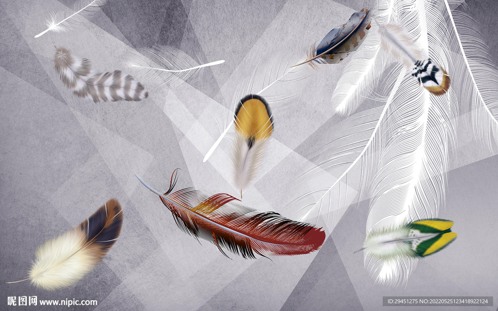 背景墙欧式奢华墙画 TIF分层