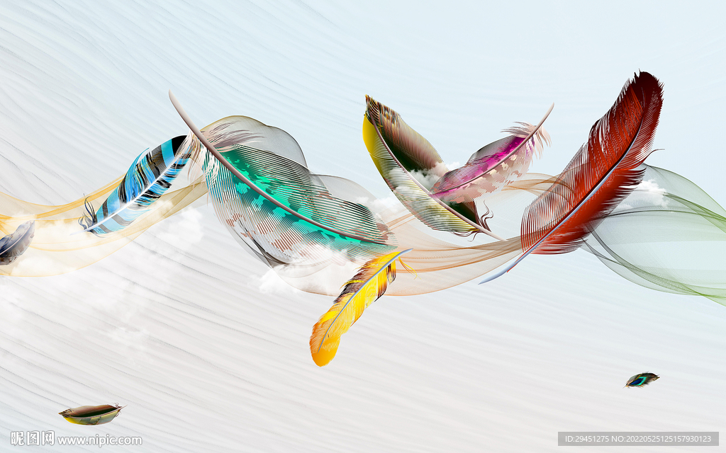 客厅欧式奢华墙画 TIF分层