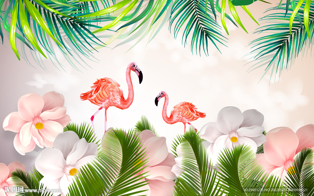 最新 欧式奢华墙画 TIF分层