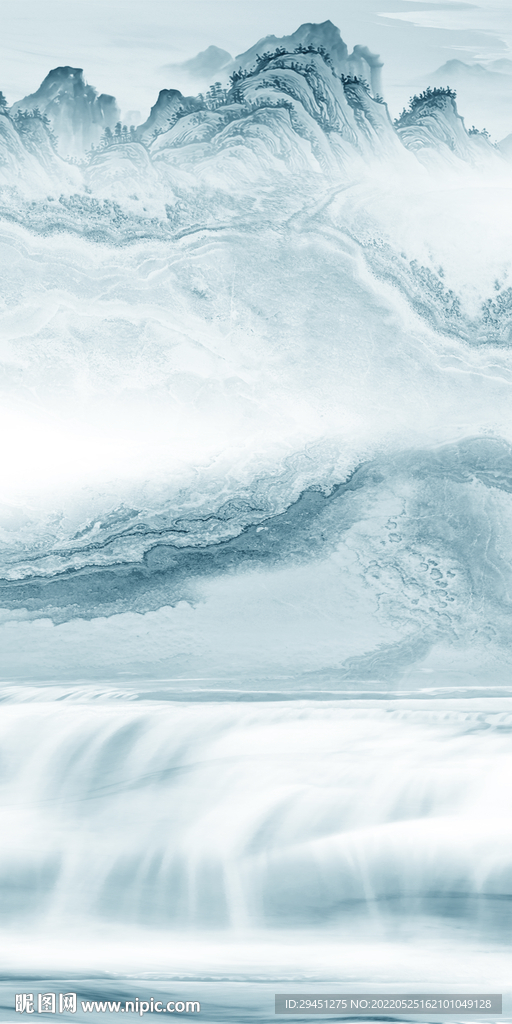 高端意境中式玄关 Tif分层