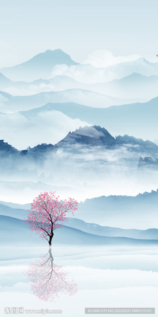 高清中式新款玄关 Tif分层