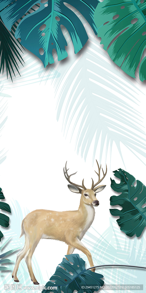 玄关简欧装饰新画 TIF分层