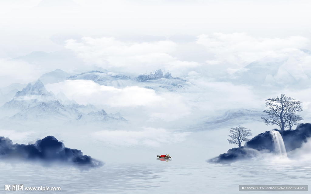 新款新品高清山水 TIf分层