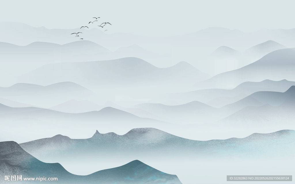 高端新品高清山水 TIf分层