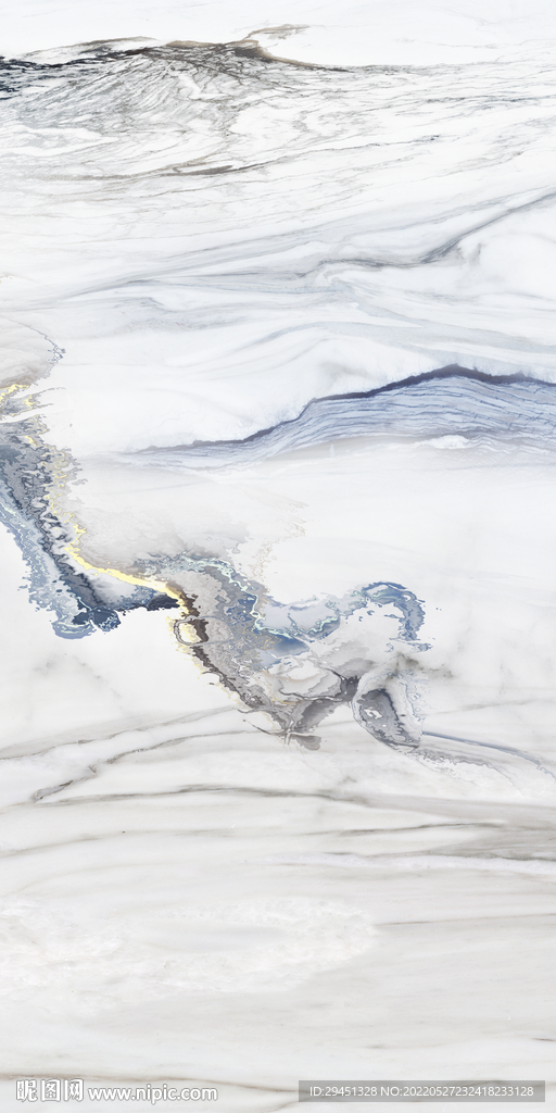 水墨意境玄关山水 Tif分层