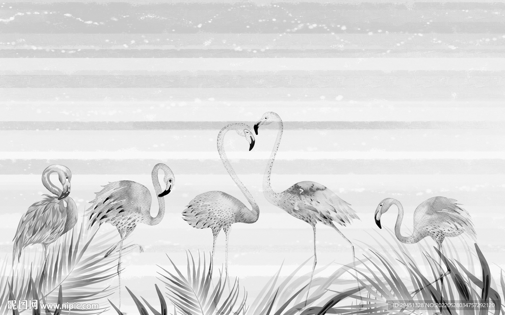 电视新欧式无框画 TIF分层