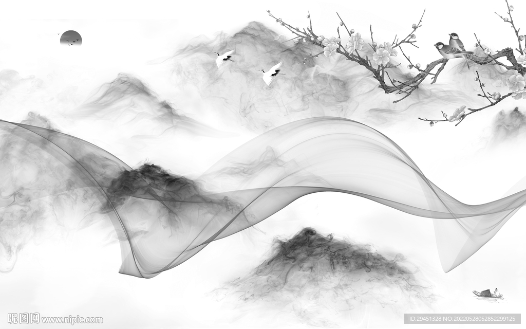 电视人气风景山水 TIf分层