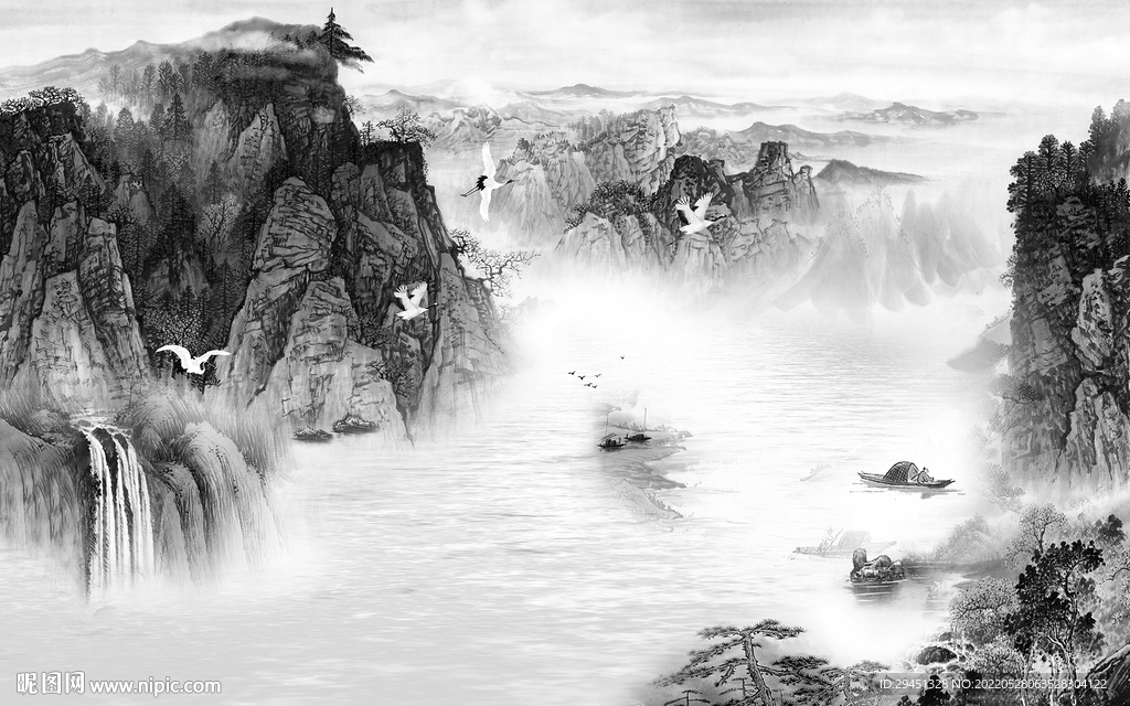 高清人气风景山水 TIf分层