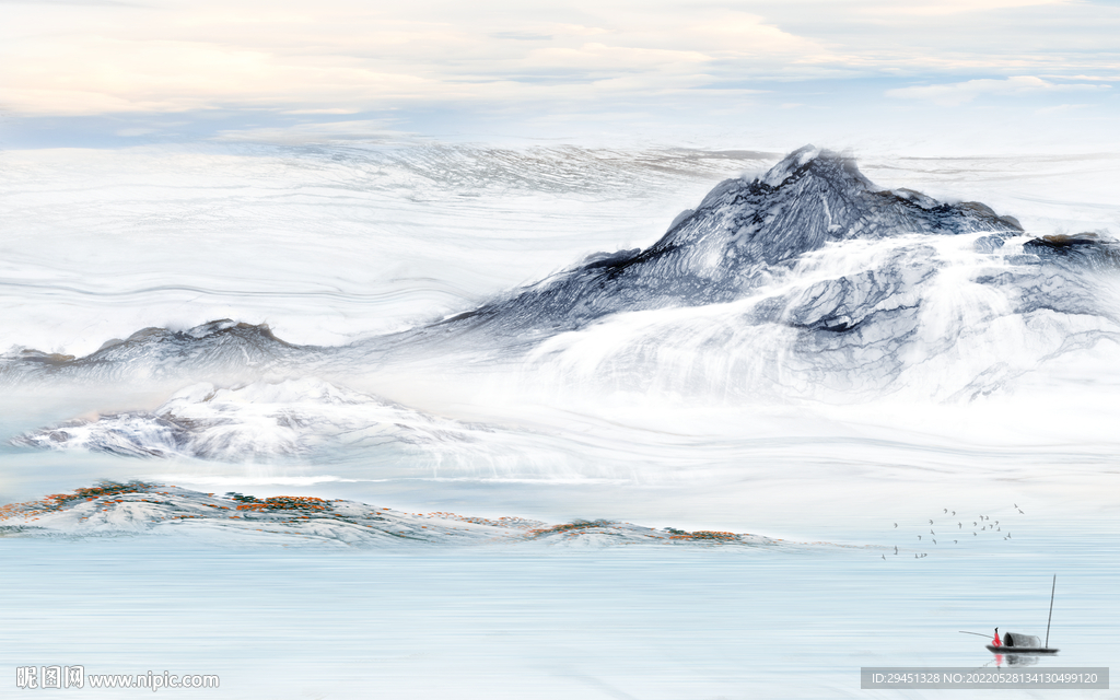 新上架中式现代墙画 TiF分层