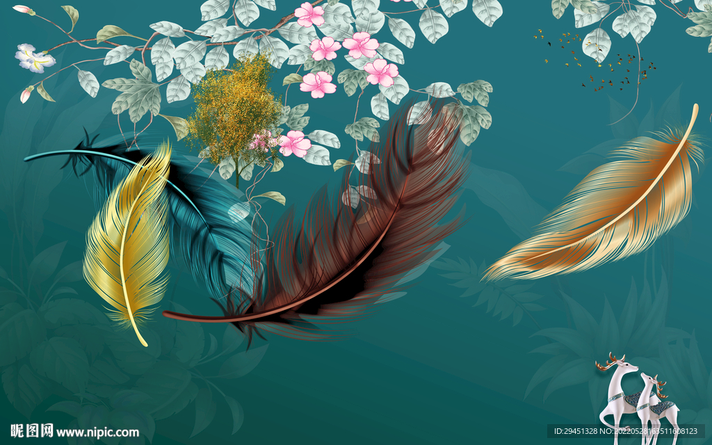 豪华最新款无框画 TIF分层