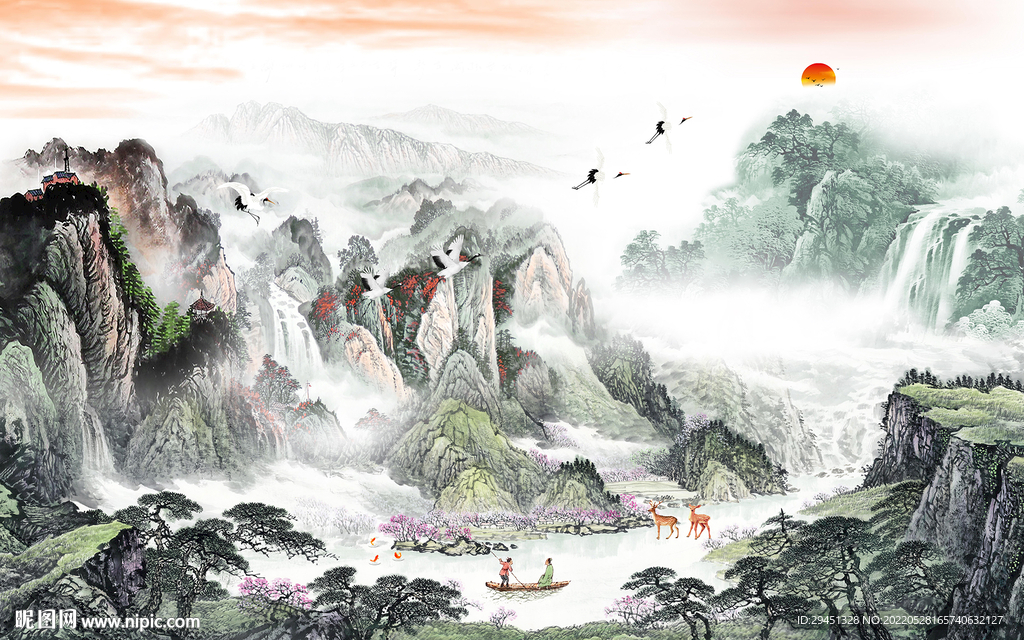 酒店爆款客厅新画 TiF分层