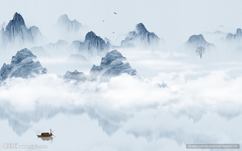 别墅爆款客厅新画 TiF分层