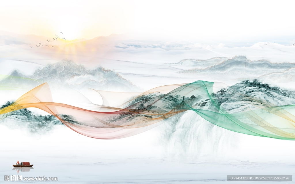 线条爆款客厅新画 TiF分层