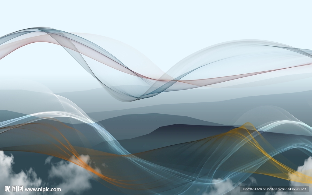 高大上爆款客厅新画 TiF分层