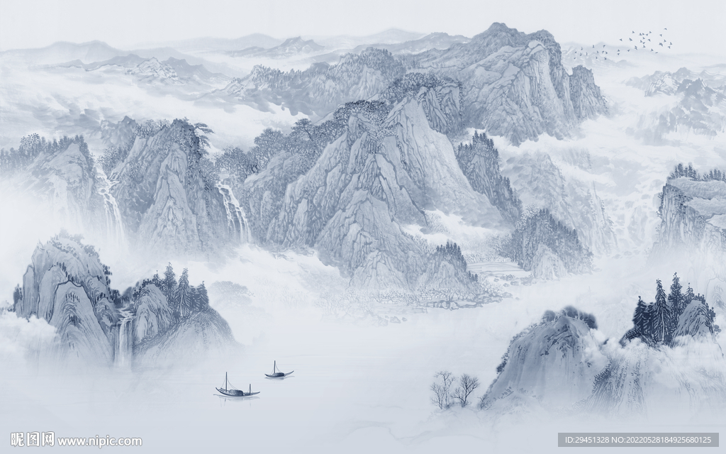 高雅新品最新墙画 Tif分层