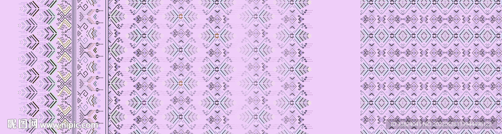 大牌民族风 定位花