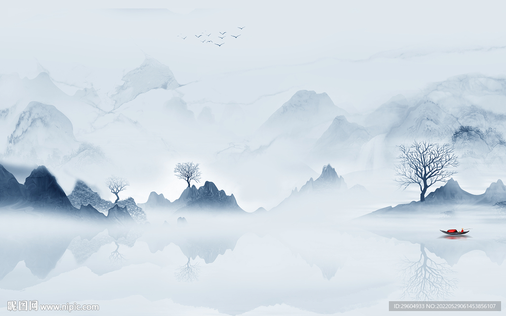 高端人气最新山水 TIF分层