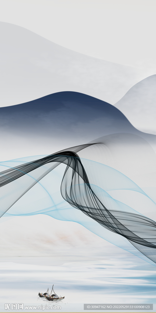 高档简约现代玄关 TiF分层