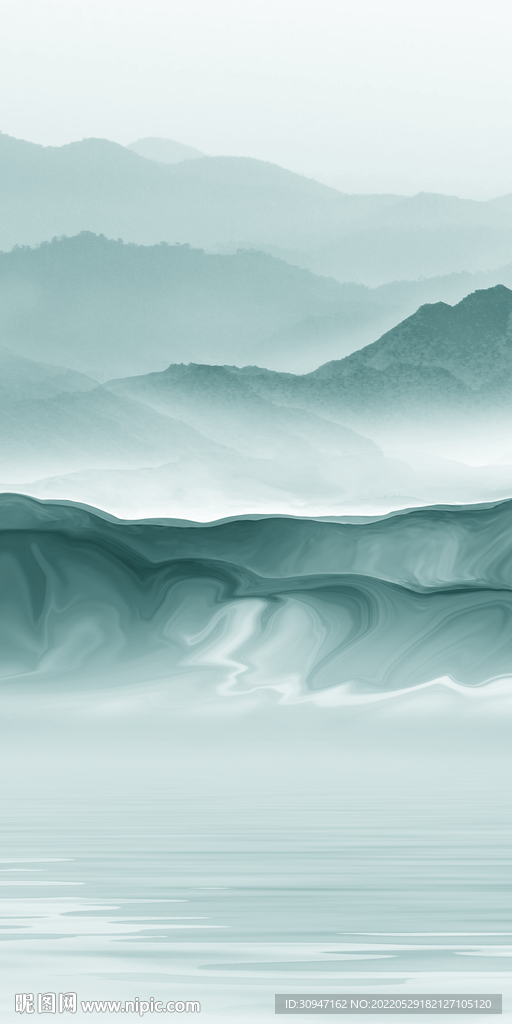 简约最新款玄关画 TiF分层