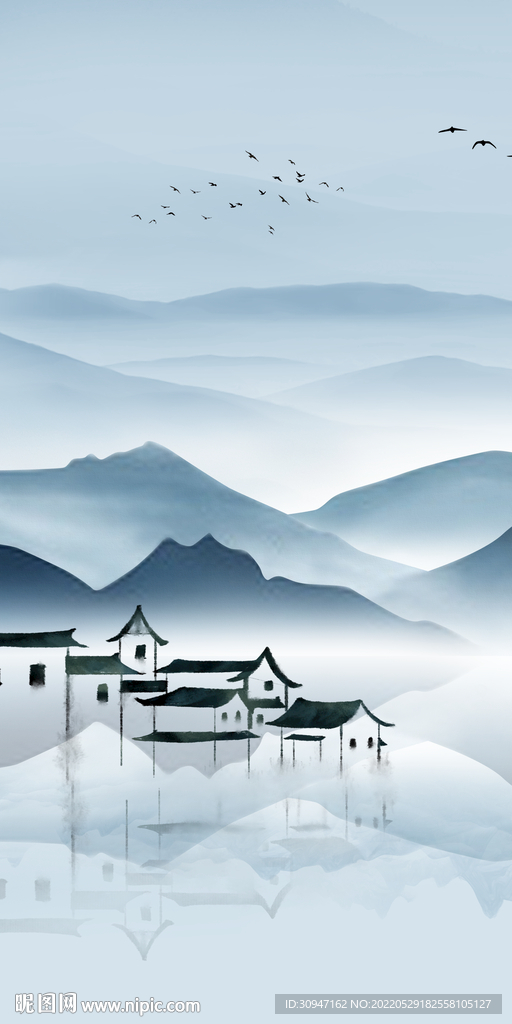 江南最新款玄关画 TiF分层