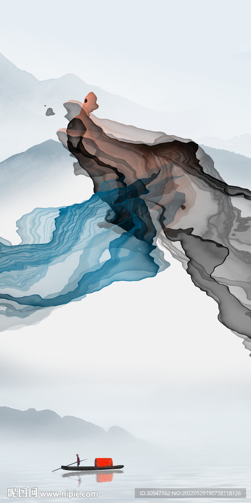 新款 新玄关无框画 TiF分层