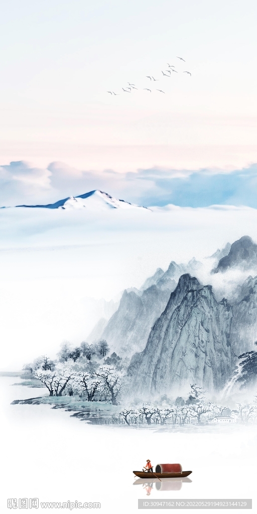 新款玄关风景框画 TiF分层